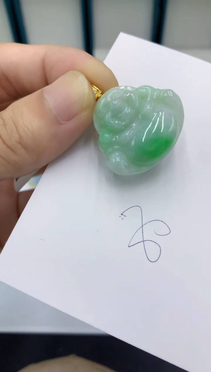 颈饰未镶嵌翡翠翡翠