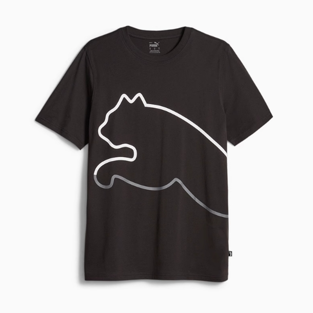PUMA/彪马正品大LOGO印花男女款运动休闲透气短袖T恤680275-02-01