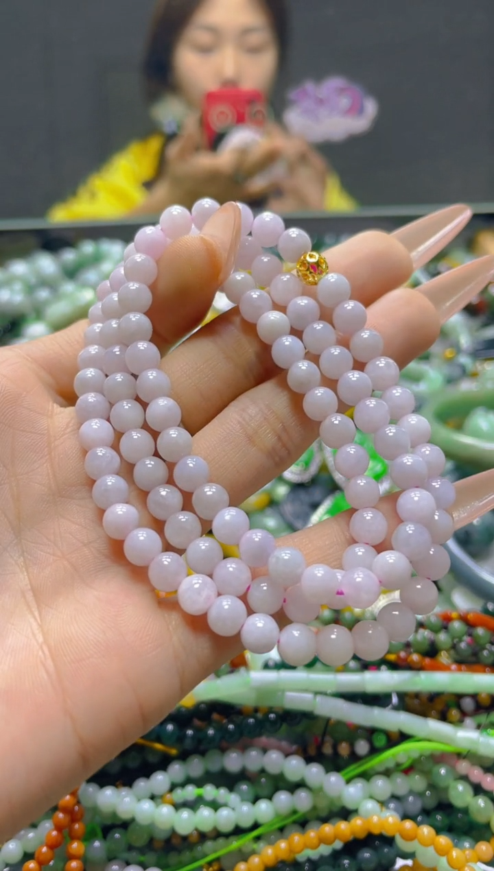 颈饰未镶嵌翡翠5MM