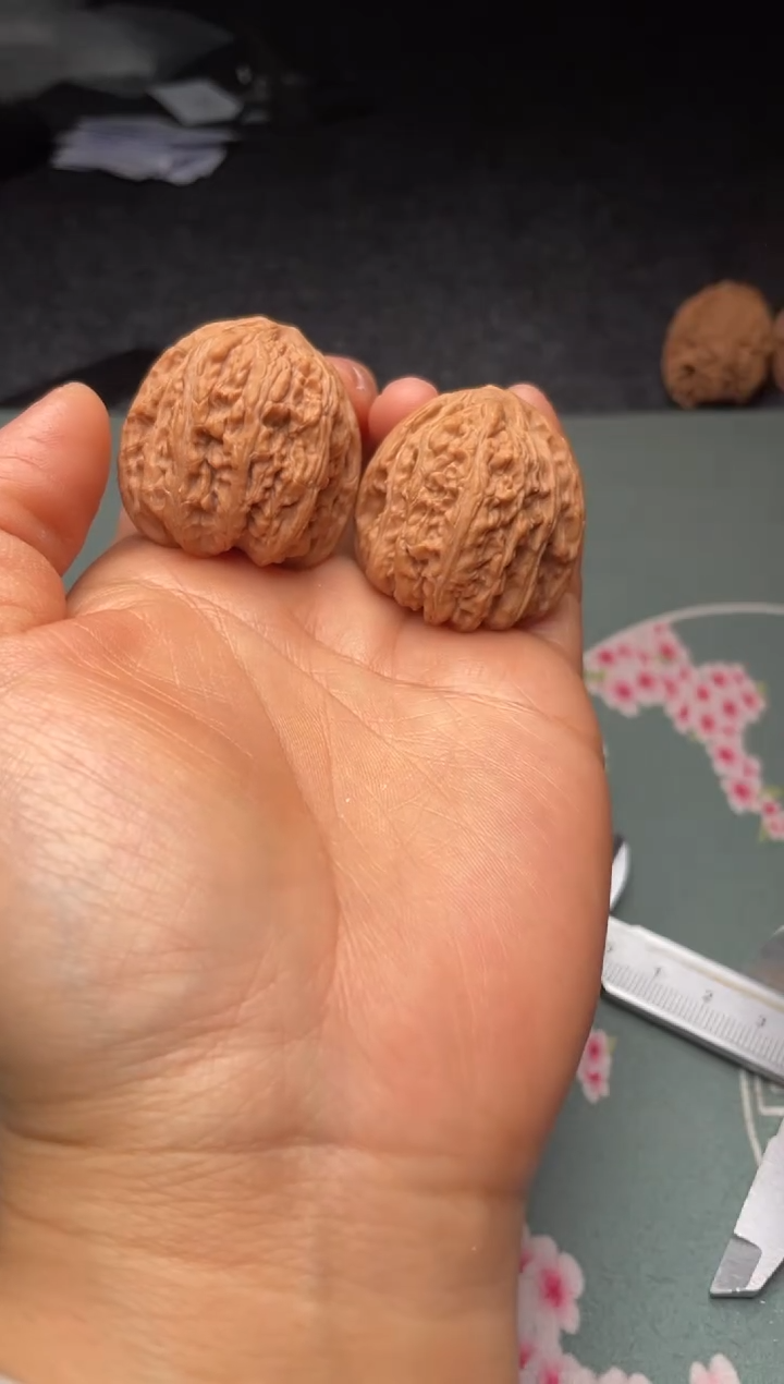 把件文玩核桃w317 密文 33尺