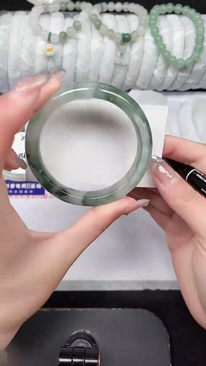 未镶嵌手镯石英质玉3-56/57