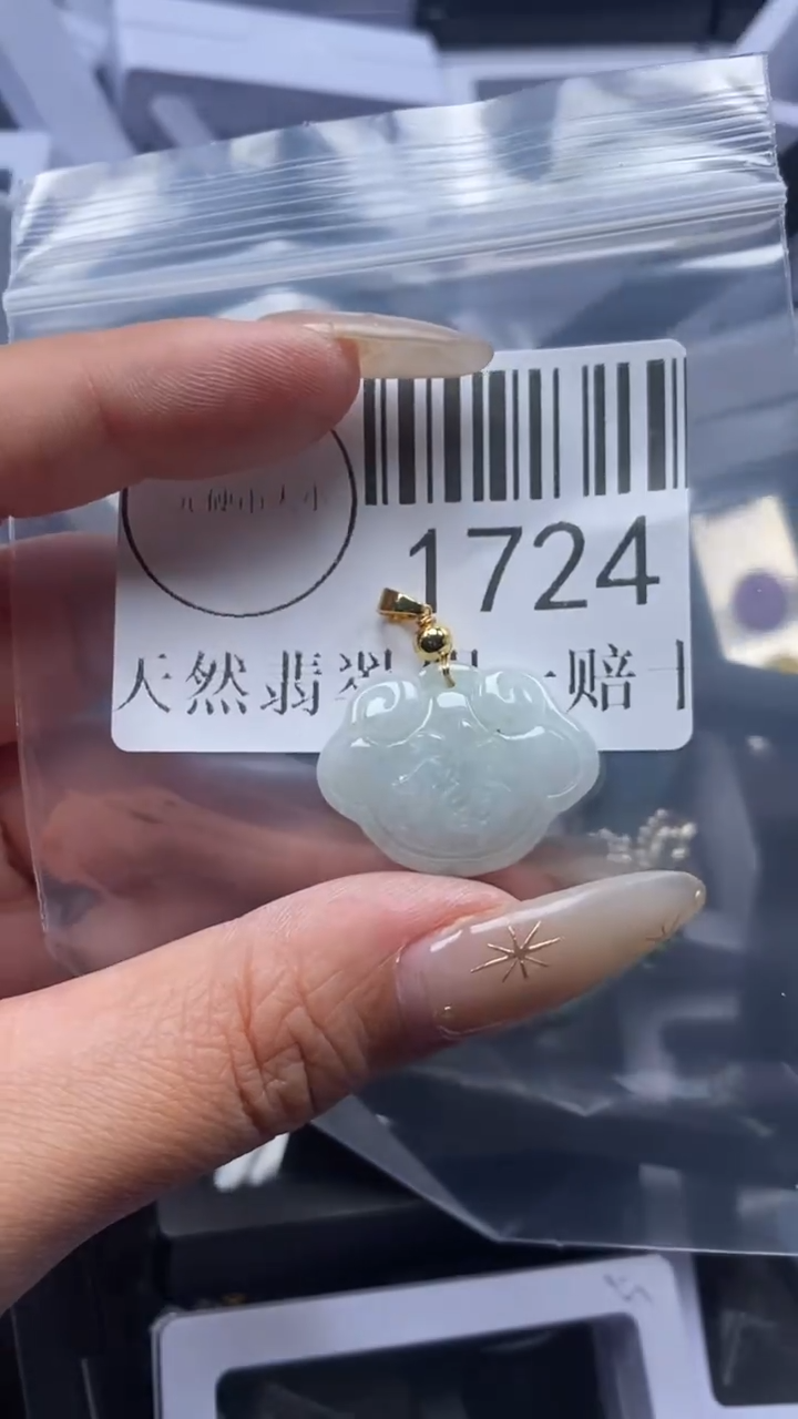 颈饰未镶嵌翡翠1724