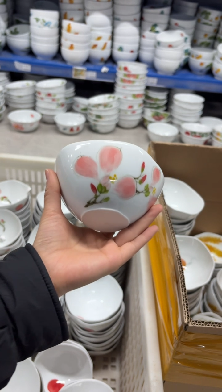 景德镇高温陶瓷食品级手绘釉中彩-大宝宝碗