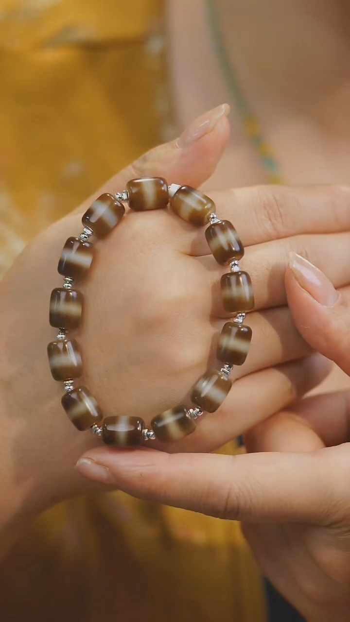 【闪购商品】玛瑙/玉髓未镶嵌手串多样性发其一