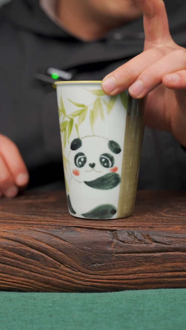 【闪购商品】瓷片59景德镇杯釉下手工手绘瓷器