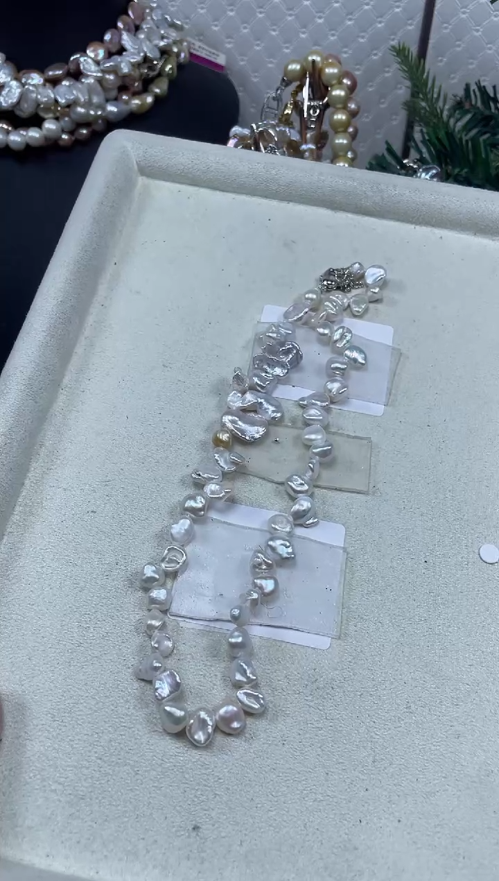 【闪购商品】淡水珍珠项链未镶嵌【纯恬珍珠】