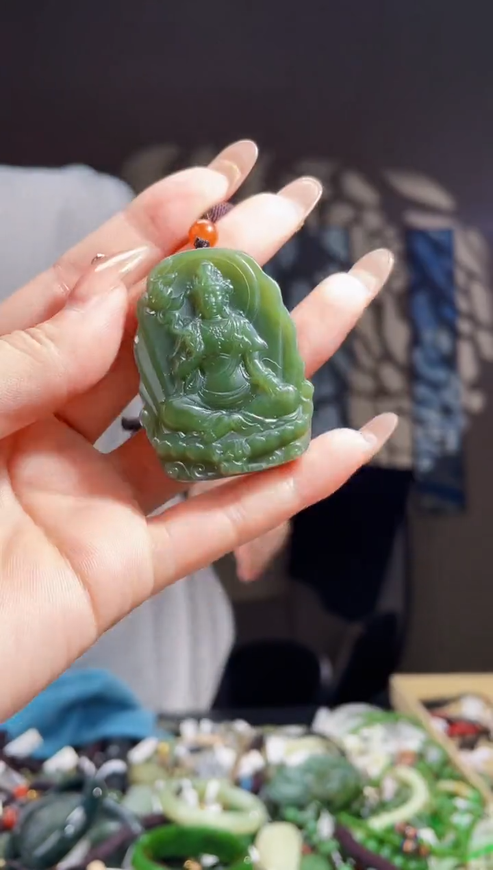 【闪购商品】和田玉颈饰未镶嵌拍一发一