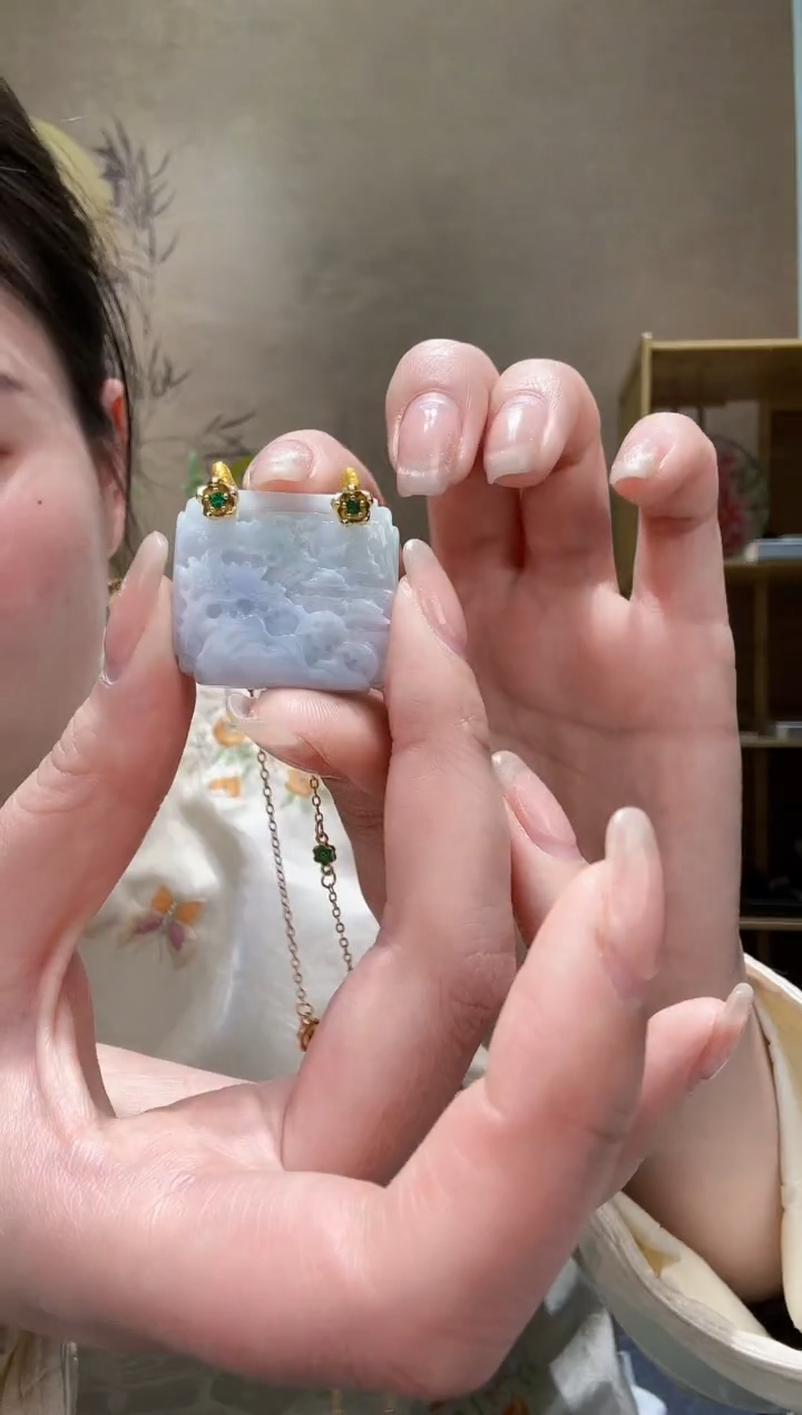 【闪购商品】翡翠颈饰未镶嵌吊坠