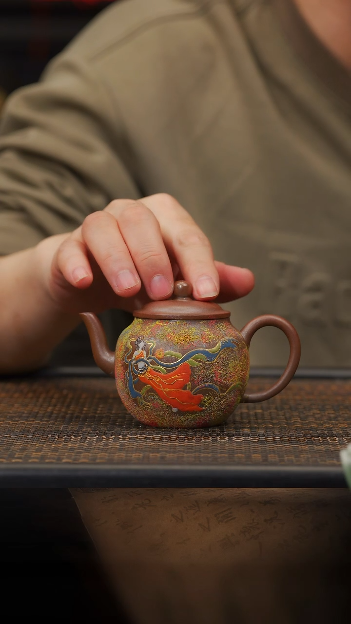 【闪购商品】紫砂茶壶55空山造器WT 敦煌