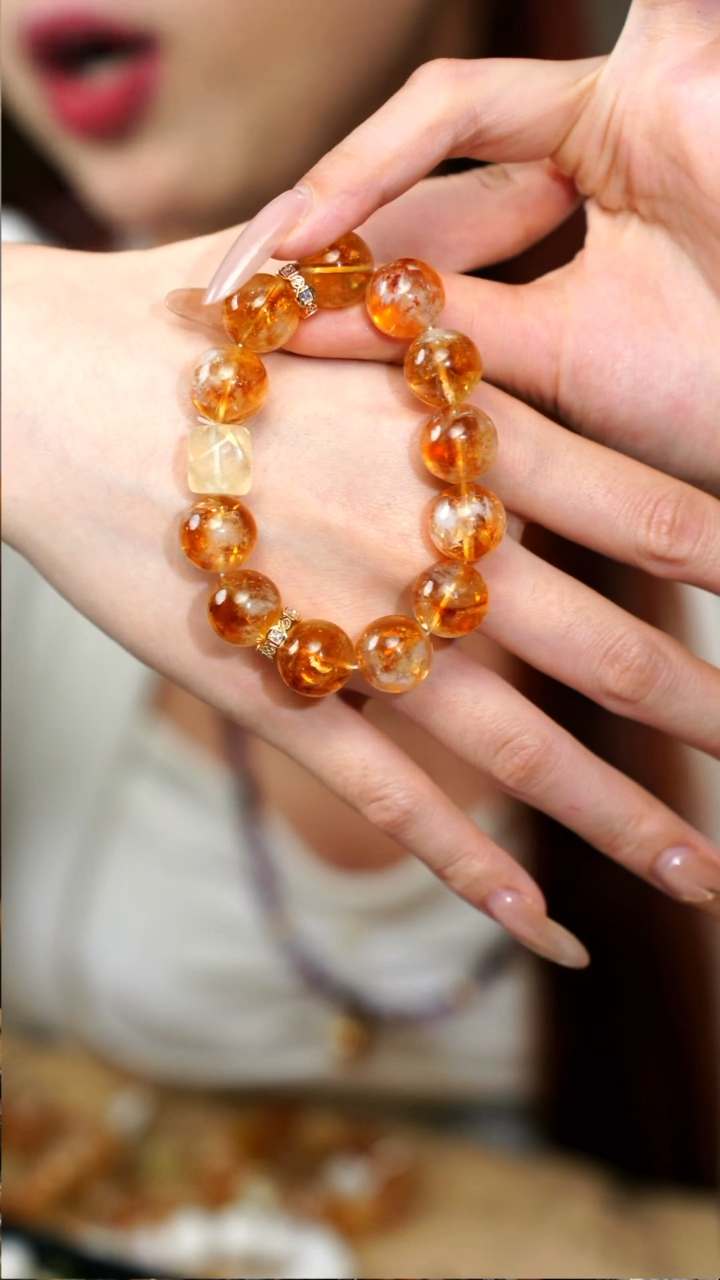 【闪购商品】水晶手链未镶嵌落日倒影