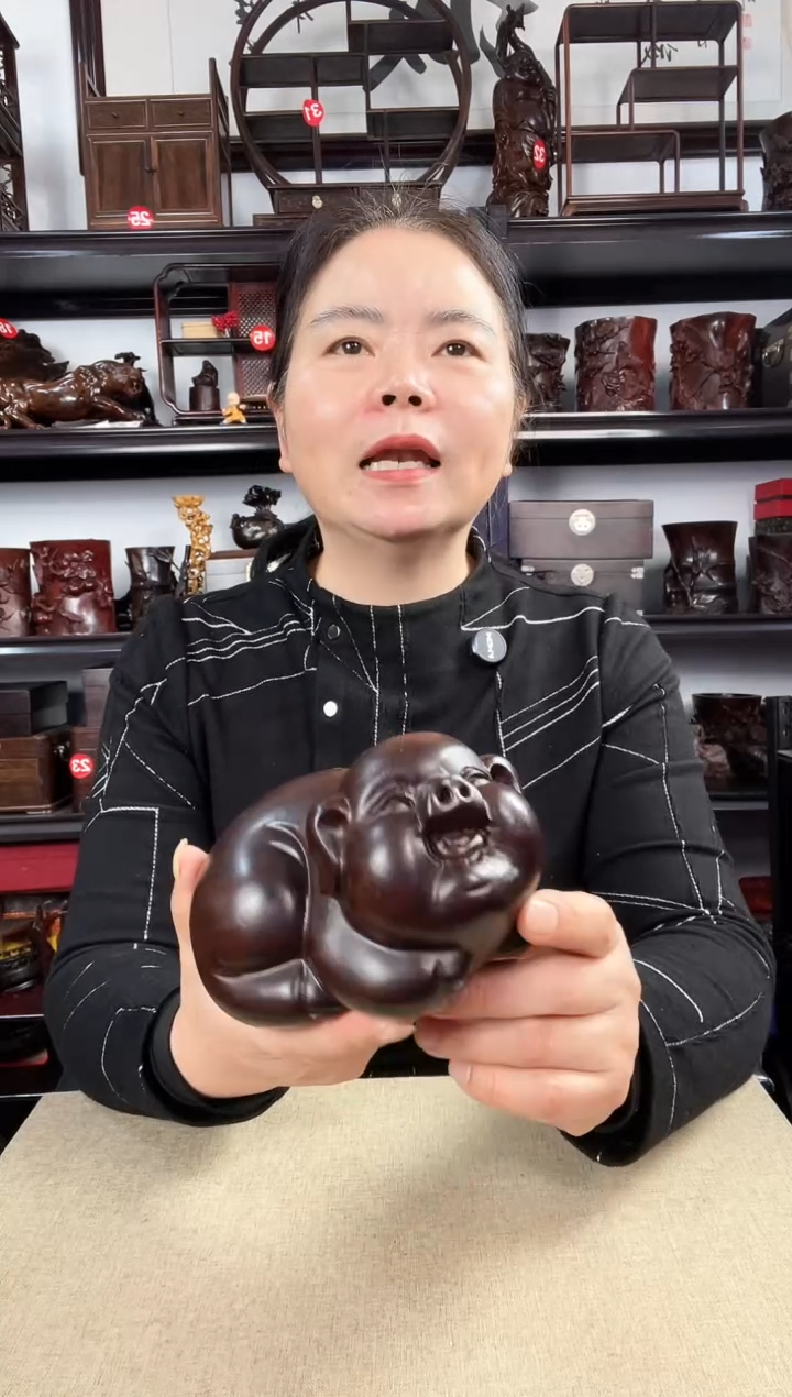木大猪老李红木工艺品