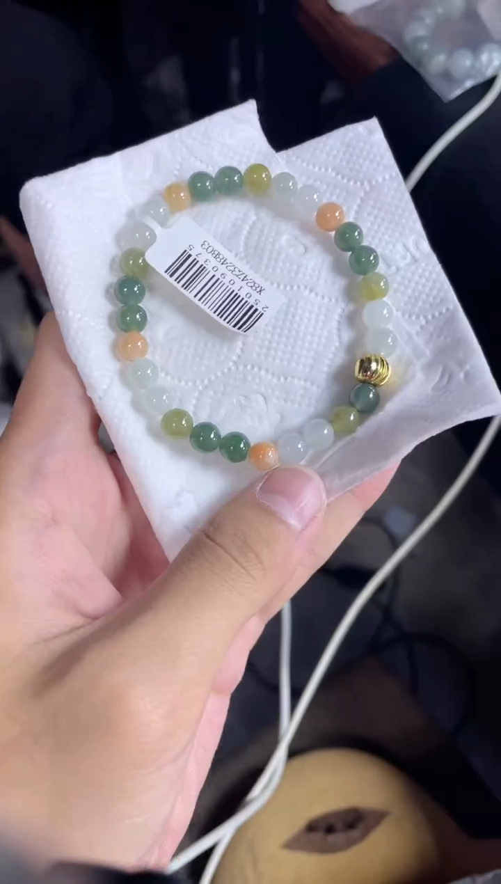 定制翡翠未镶嵌珠串