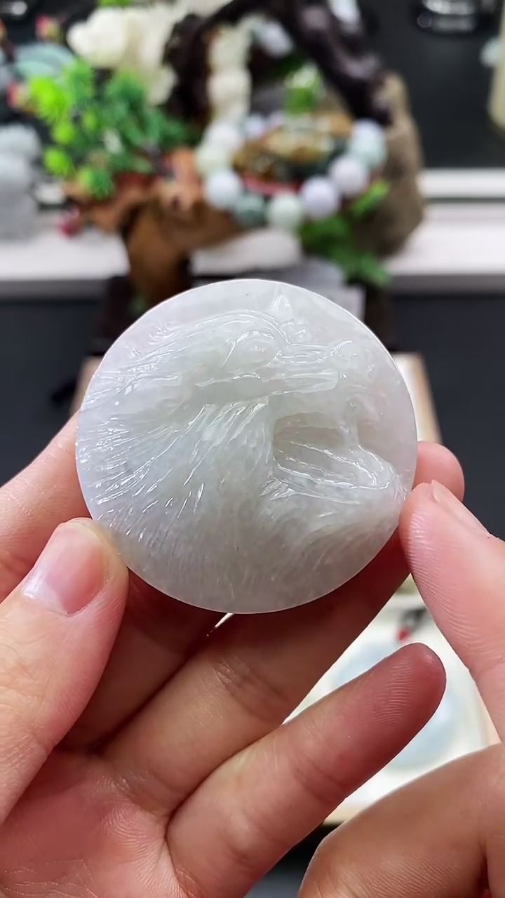 颈饰未镶嵌翡翠天然缅甸A货翡翠