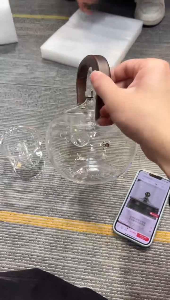 【闪购商品】禾器-山雅壶-透明色-双内