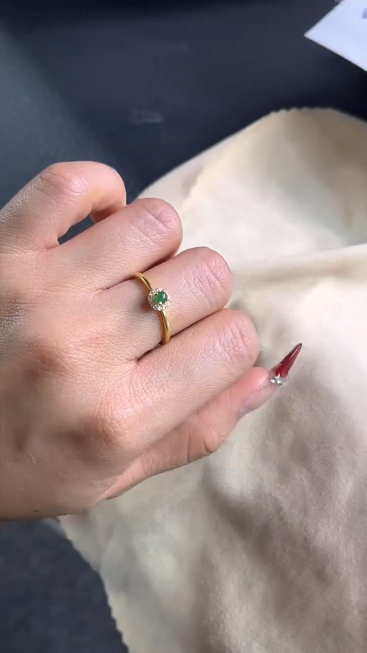 【闪购商品】翡翠戒指未镶嵌女款