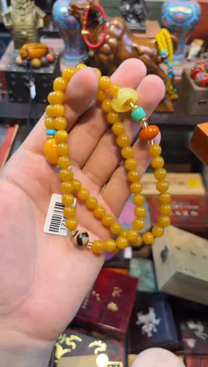 未镶嵌蜜蜡裸石S刘哥专属高端精品45