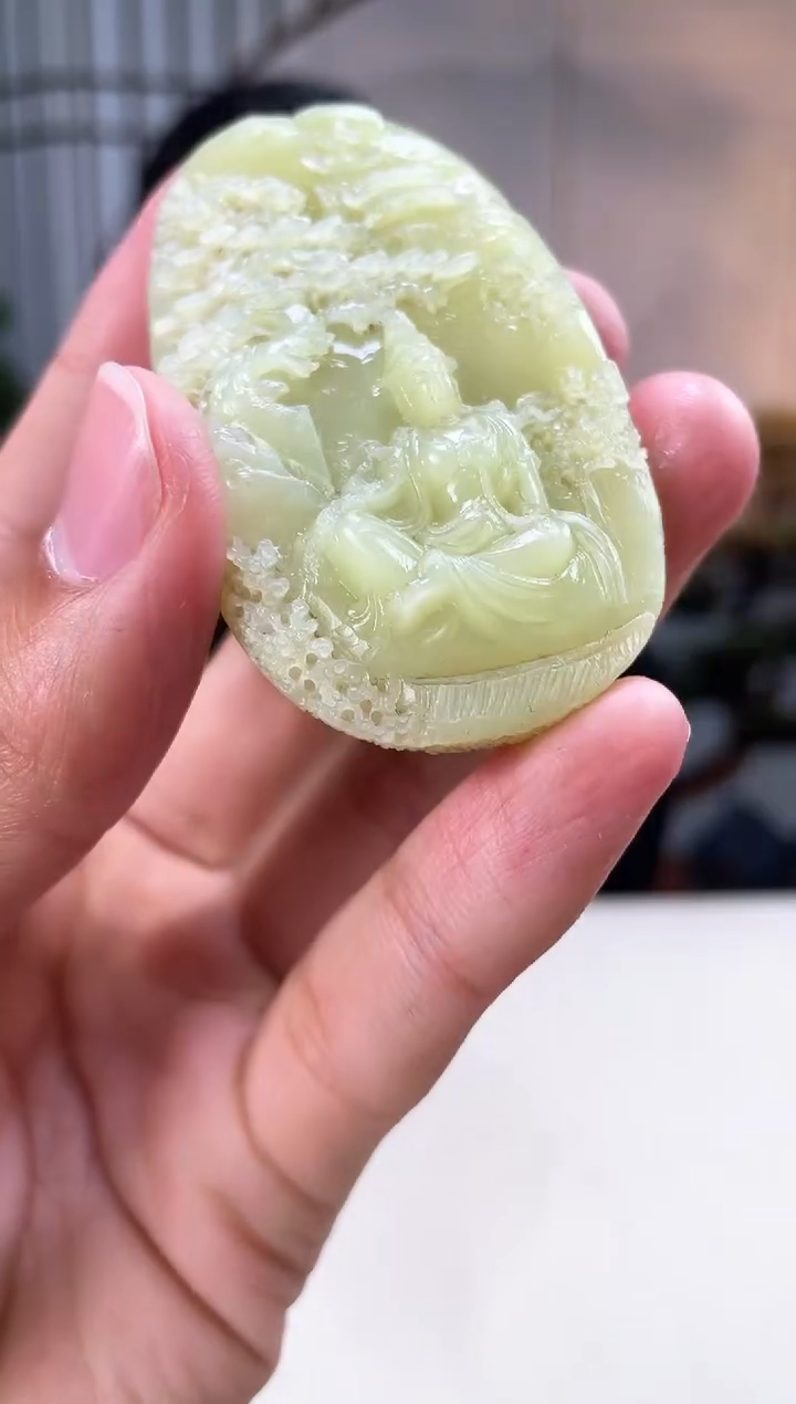 【闪购商品】定制和田玉和田玉（多样性拍一发一带证）21092