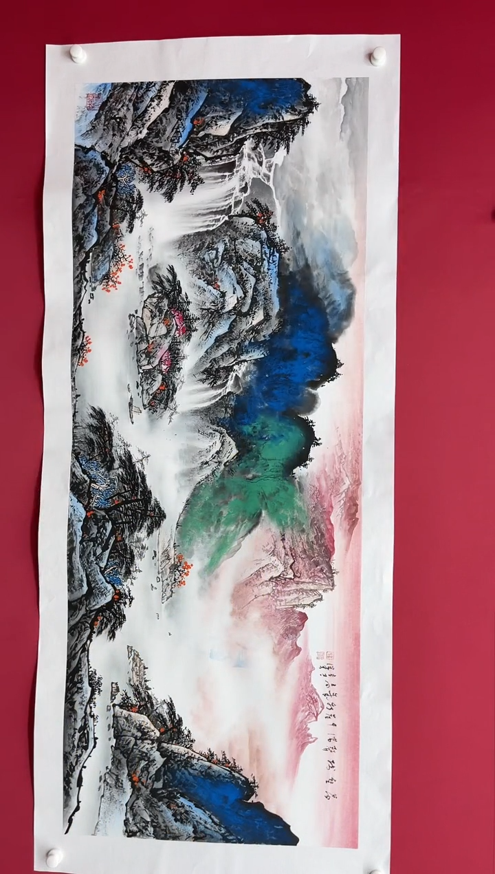 【闪购商品】国画吴-小六尺山水/无框/W