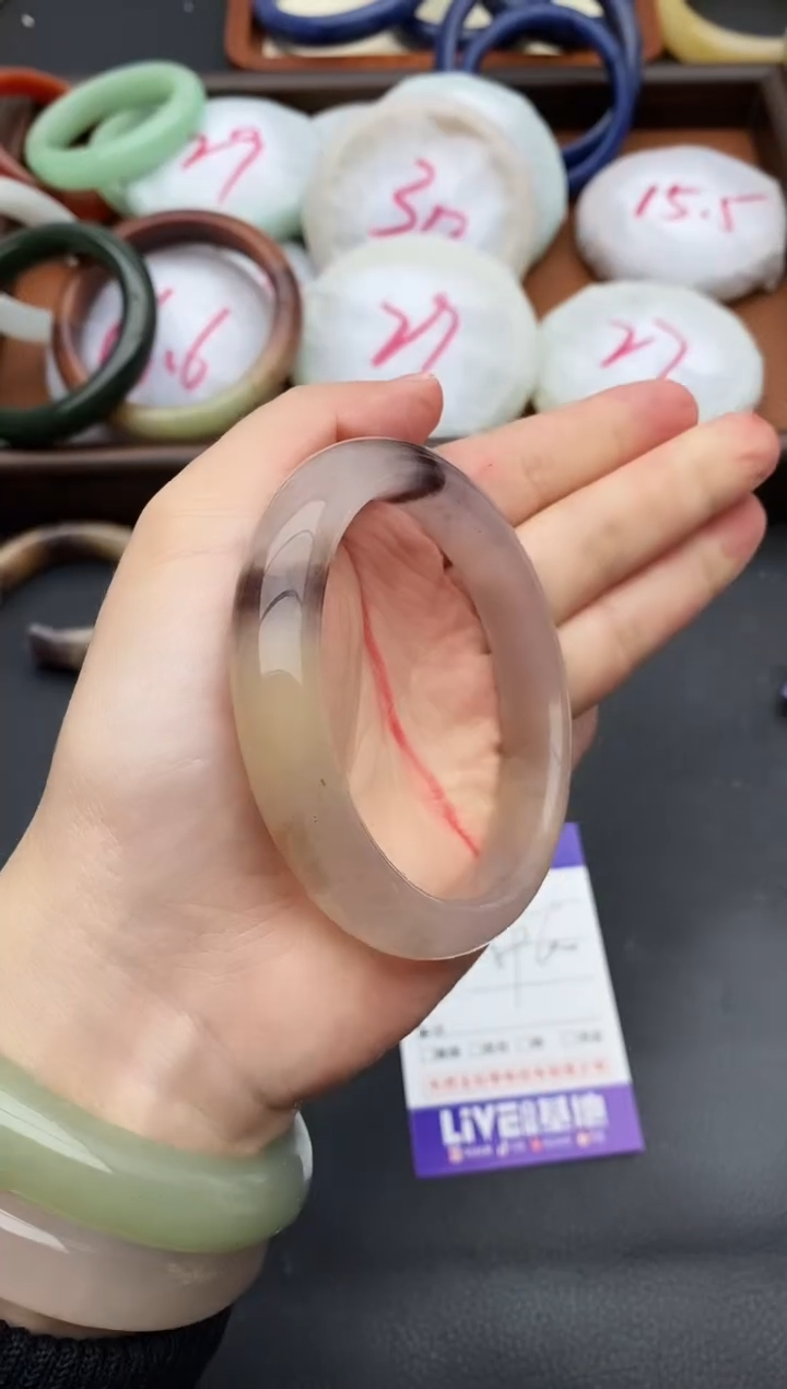 未镶嵌手镯石英质玉208+59/60