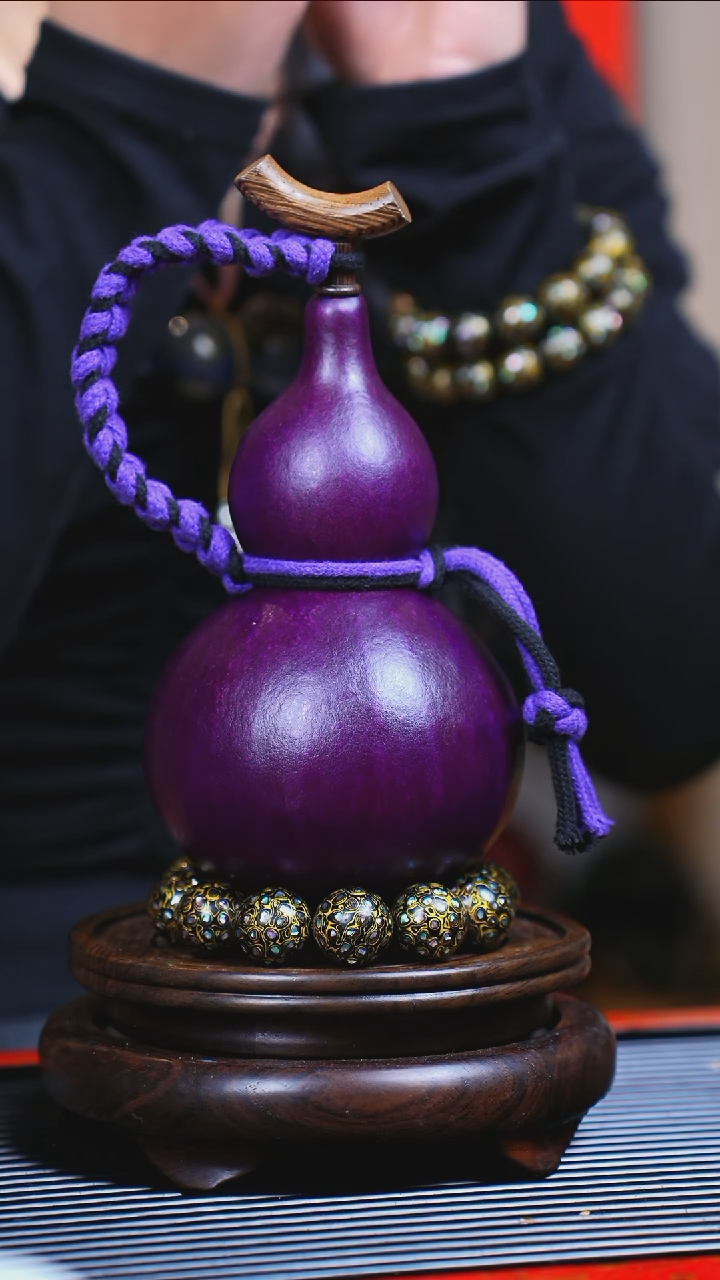 【闪购商品】JJ008迎元宵臻选大漆酒葫芦