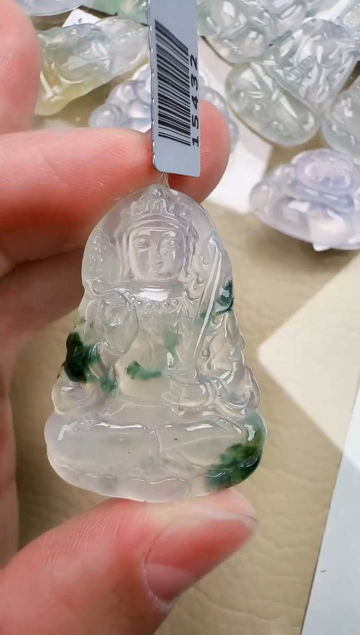 颈饰未镶嵌翡翠缅甸翡翠a货