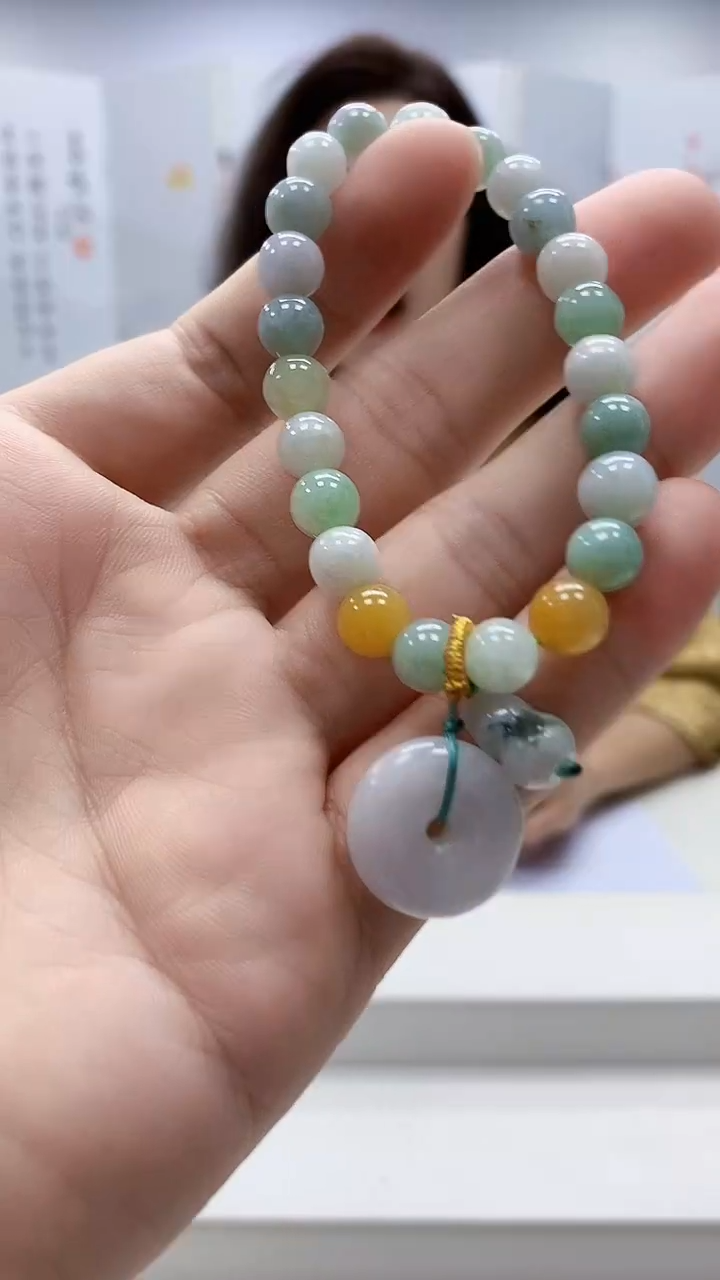 颈饰未镶嵌翡翠4829bb-jj手串4
