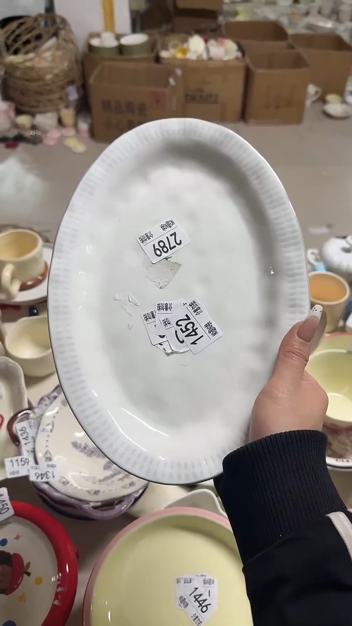 陶瓷手柄款微瑕四单包邮1451