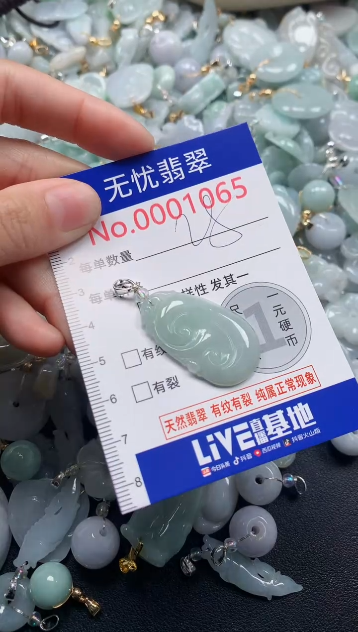 颈饰未镶嵌翡翠1065