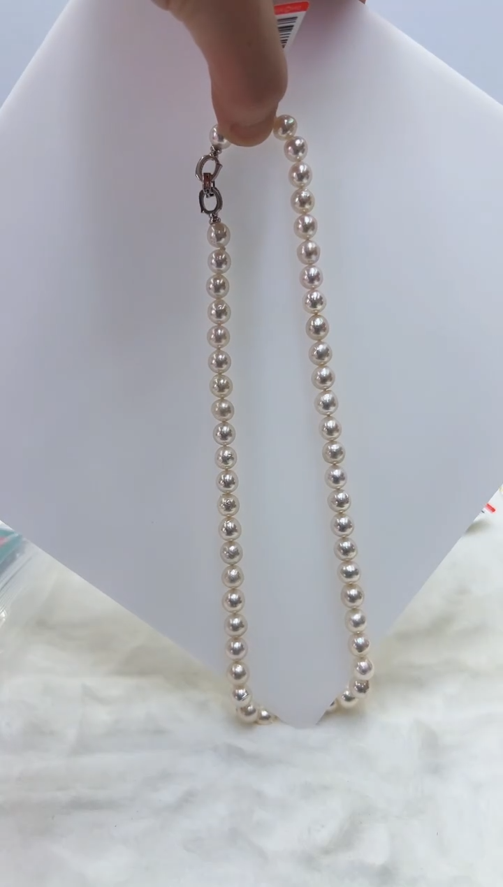 银S925镶嵌海水珍珠DAyc351@@项链7