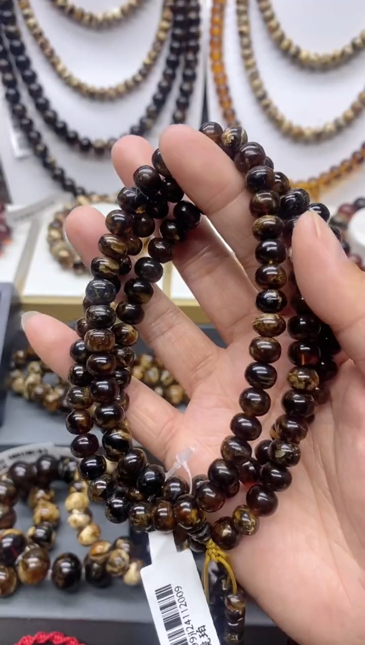 【闪购商品】琥珀颈饰未镶嵌8琥珀