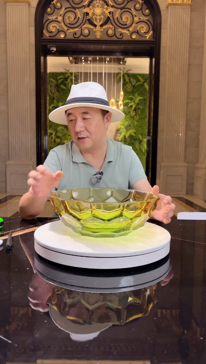 茶宠AJ02035Caorle绿色艺术果盘