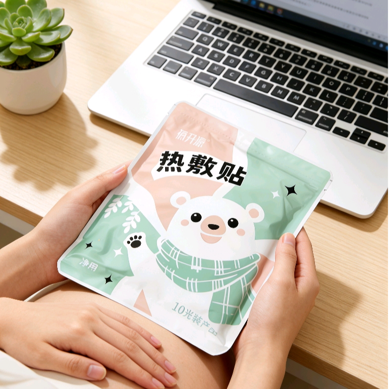 12小时10贴一包拍5包发6包持久生理期暖腹加强卡通热敷贴持久