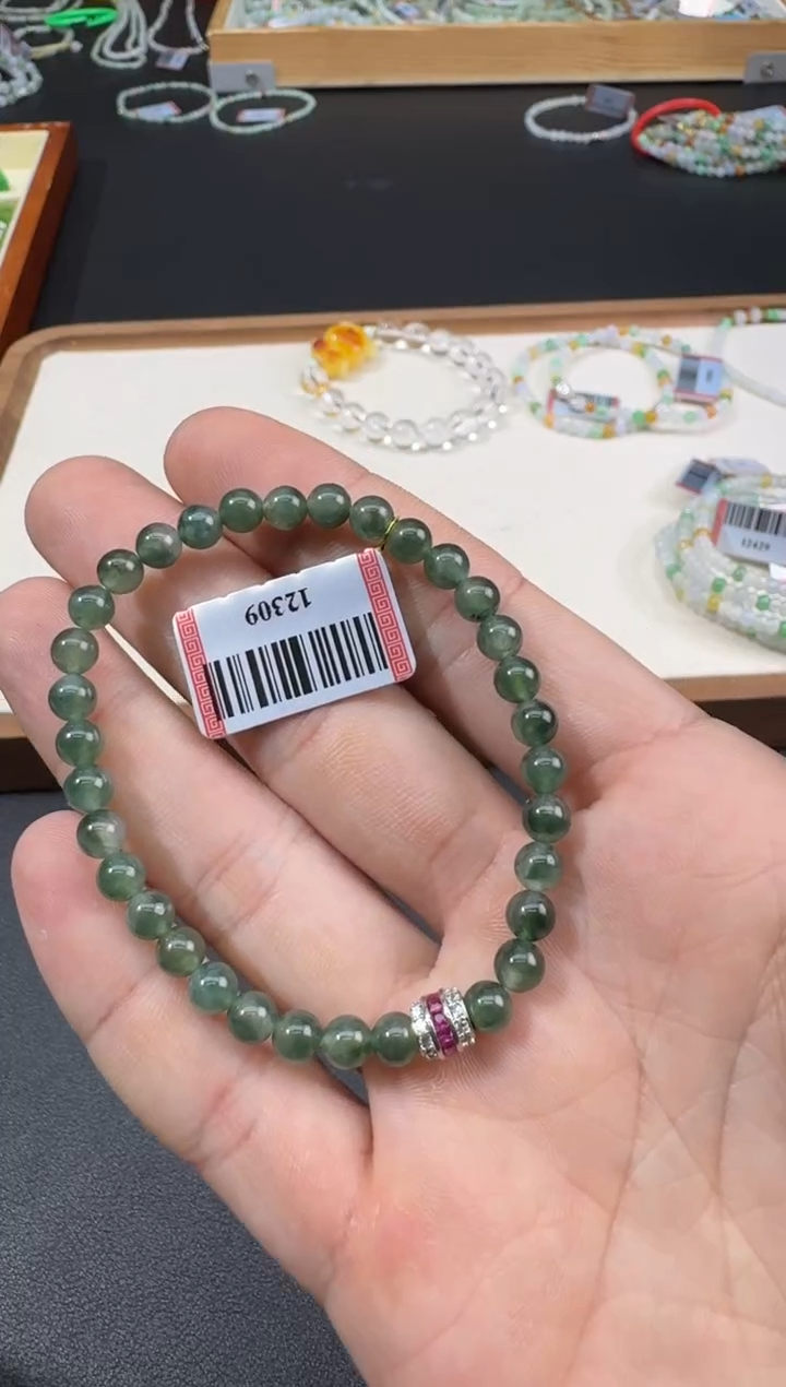 未镶嵌手串翡翠仪***绪S0923-S1680-362
