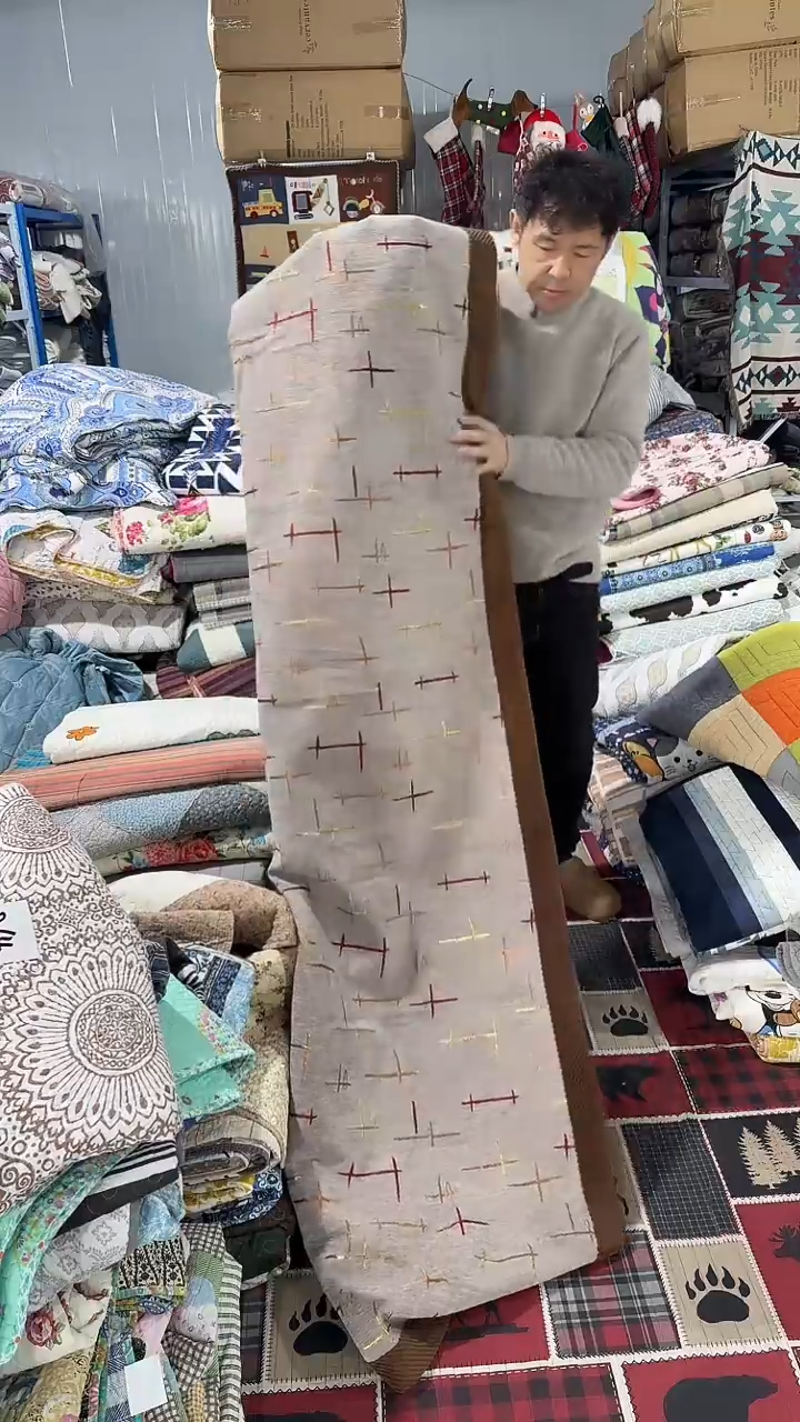 棉我**信110*240 雪尼尔沙发垫