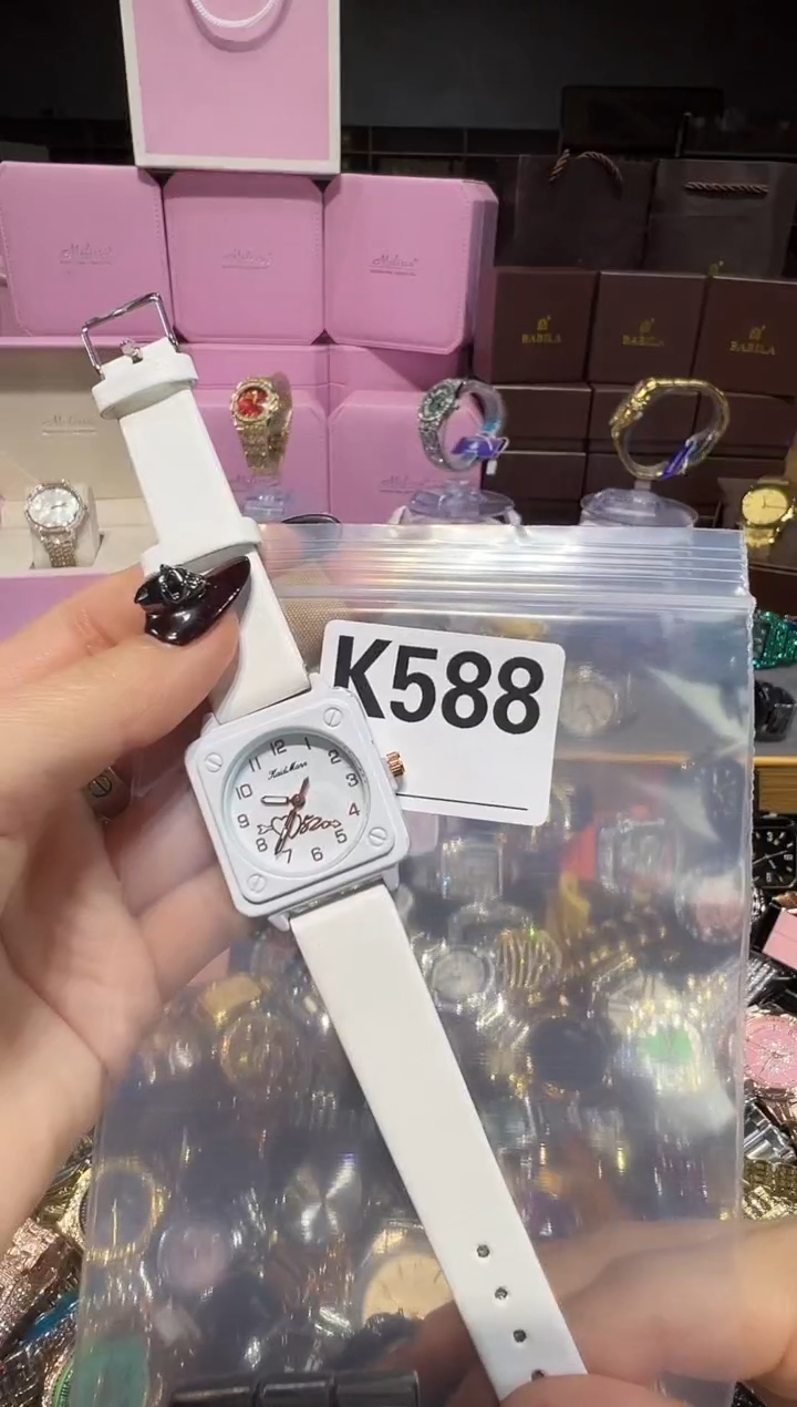 石英机芯不锈钢不锈钢直播定闪专用