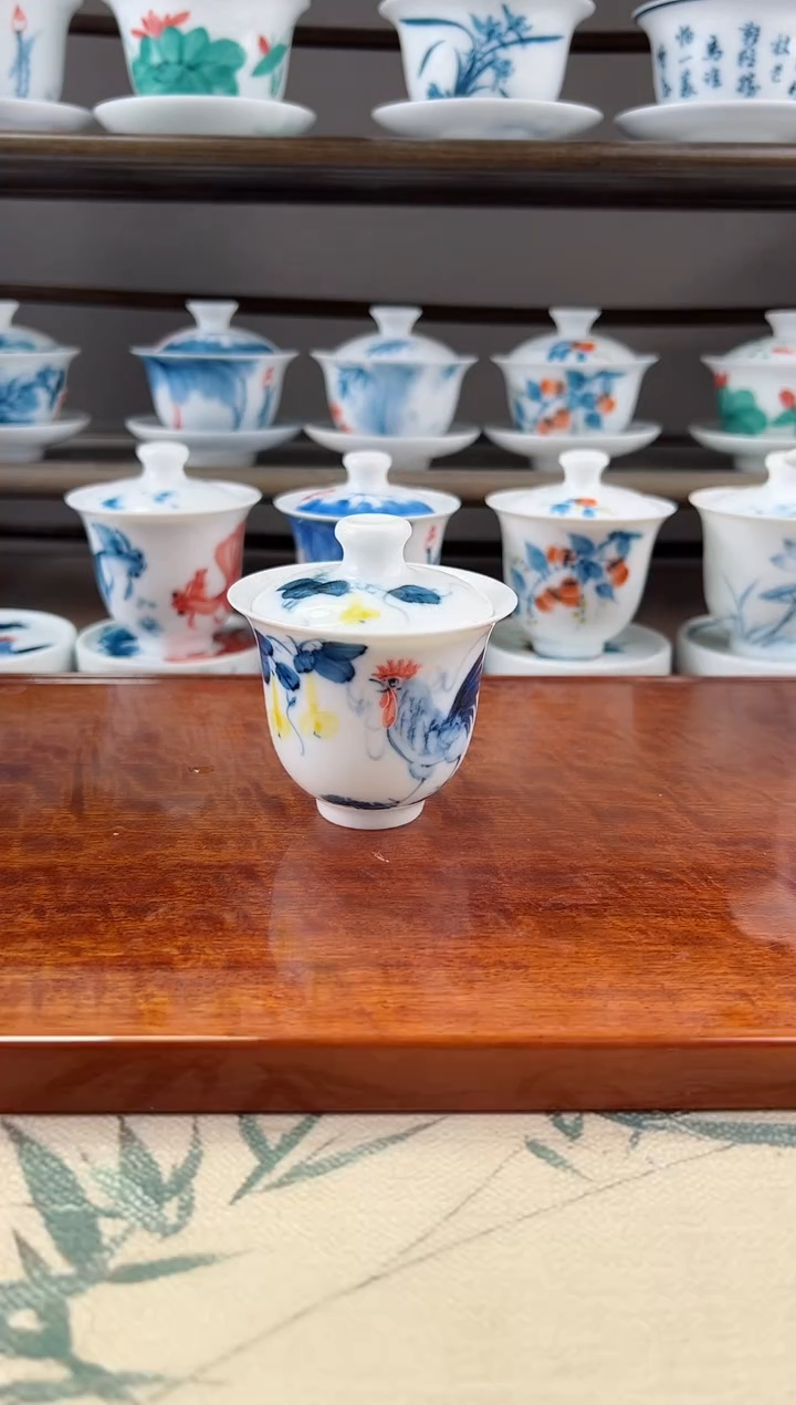 微瑕公鸡二才美人备