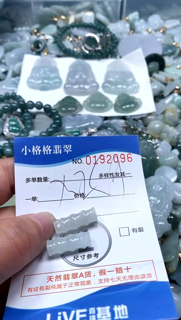 【闪购商品】翡翠颈饰未镶嵌闪购商品0192096