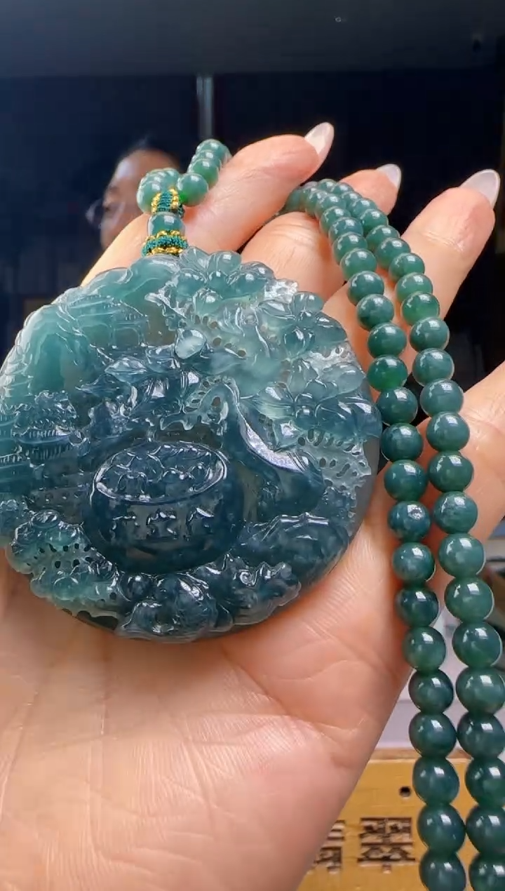 翡翠未镶嵌吊坠(赠链)多样性发其一YJ@@WS1WX38990