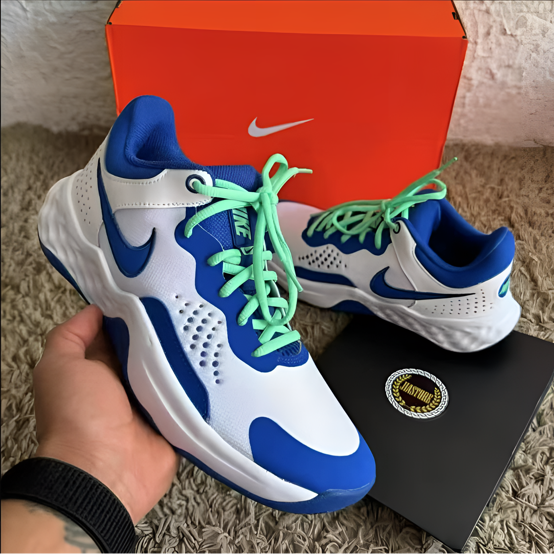 Nike/耐克运动鞋子男款 简约减震防滑耐磨实战篮球鞋 DD9311-102