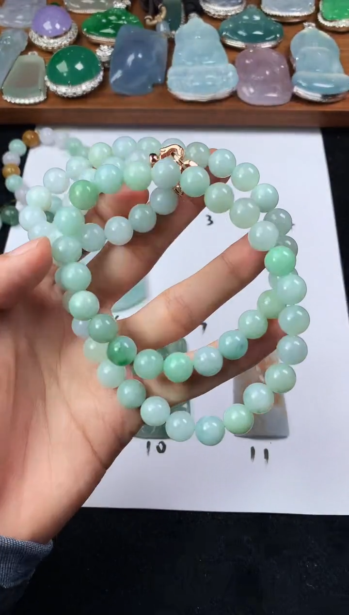 【闪购商品】定制翡翠未镶嵌4048毛货不退不换
