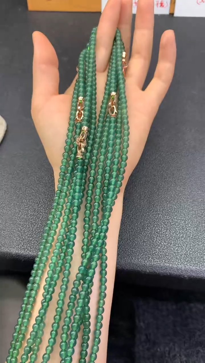 【闪购商品】翡翠颈饰未镶嵌FC403 翡翠项链 多样性发其一