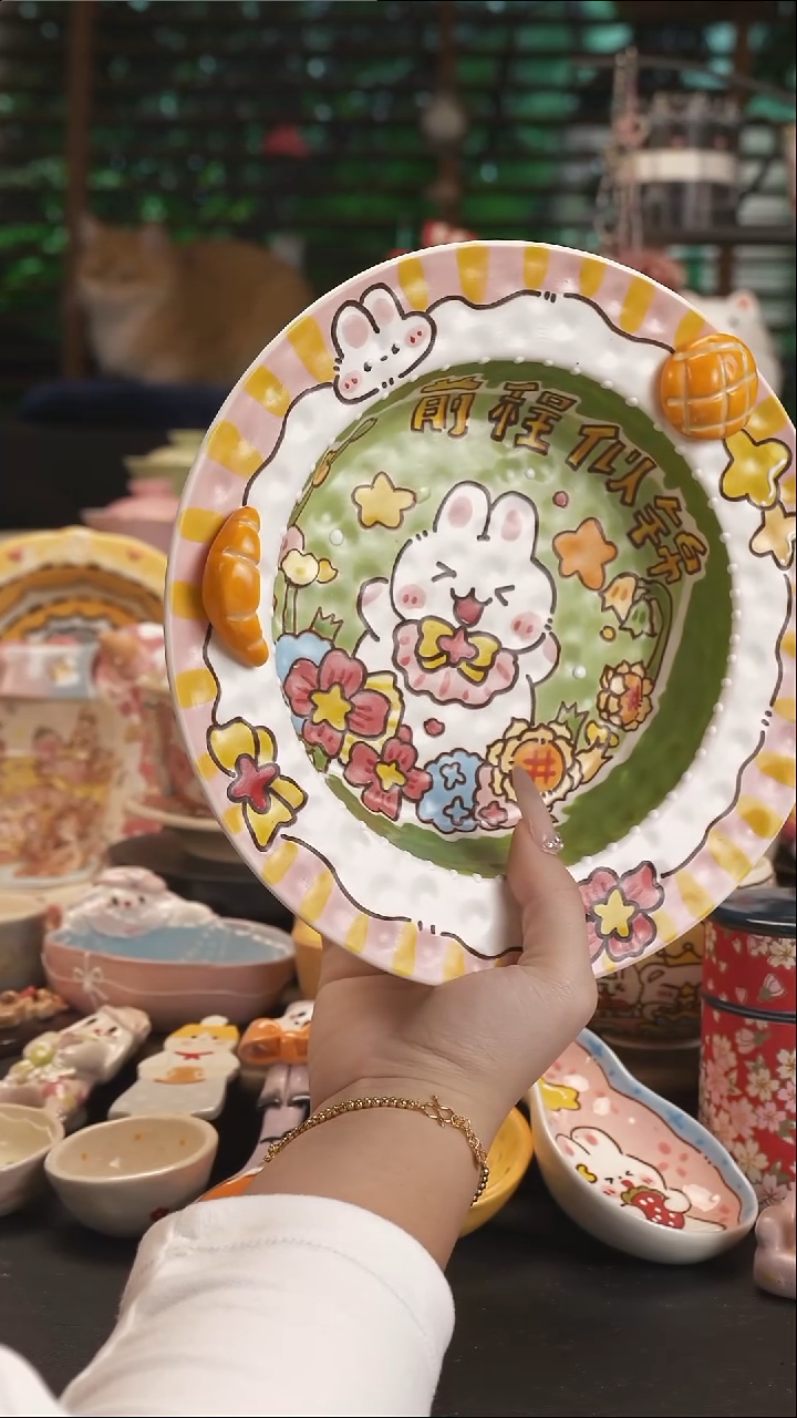 Z****…【原创设计】景德镇手绘陶瓷