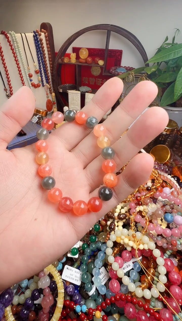 合金手链玛瑙/玉髓C****n一物一件）00011