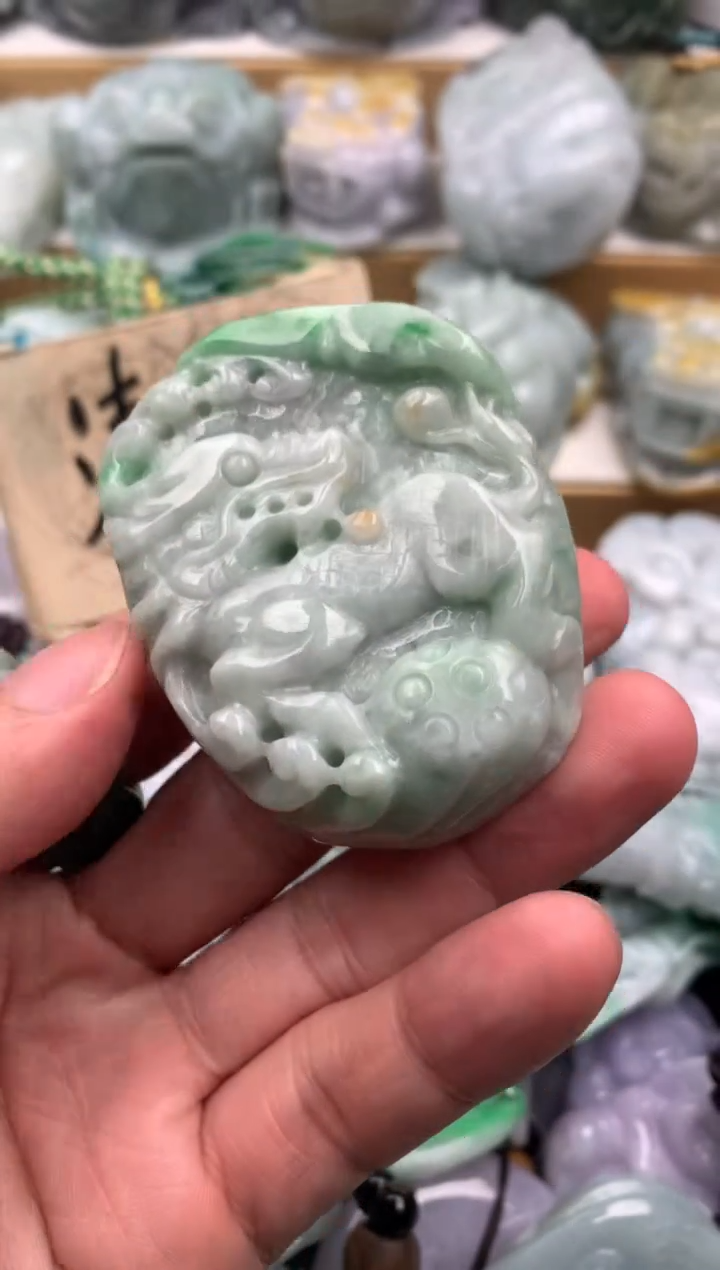 吊坠(不含链)未镶嵌翡翠1