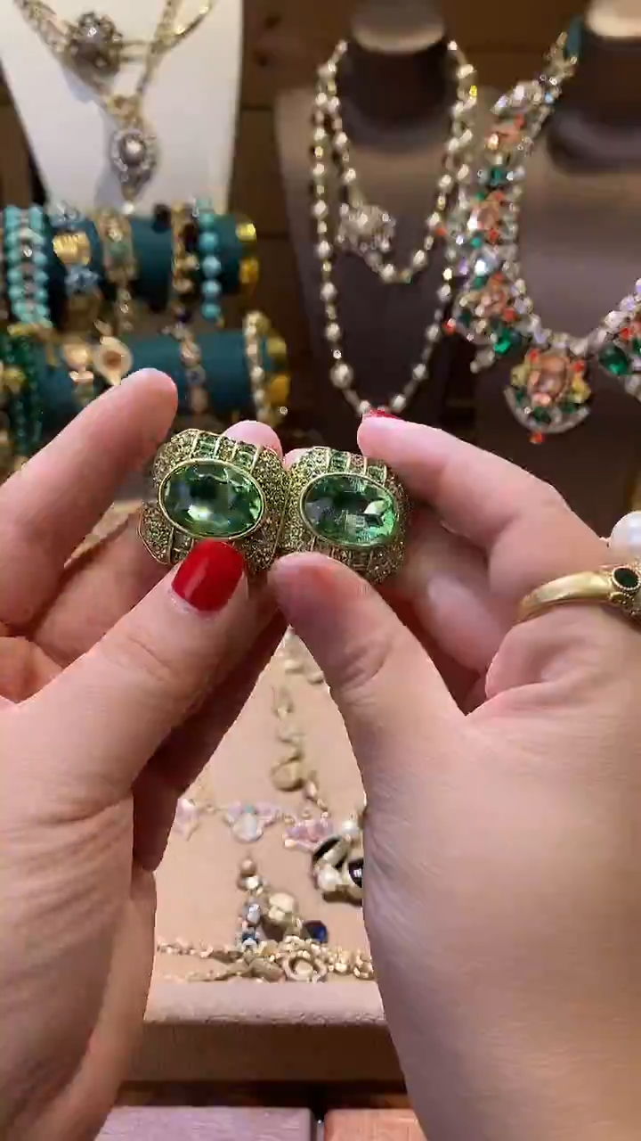 纯铜合成碳硅石中古经典手饰饰品