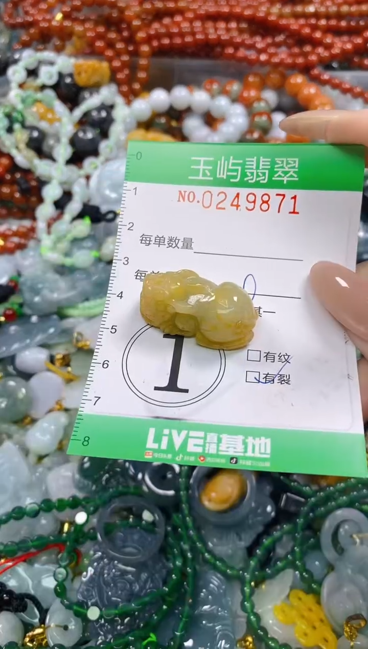 颈饰未镶嵌翡翠闪购0249871