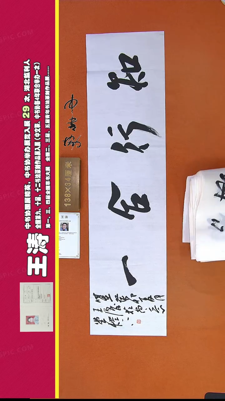 【闪购商品】书法112王涛书法作品