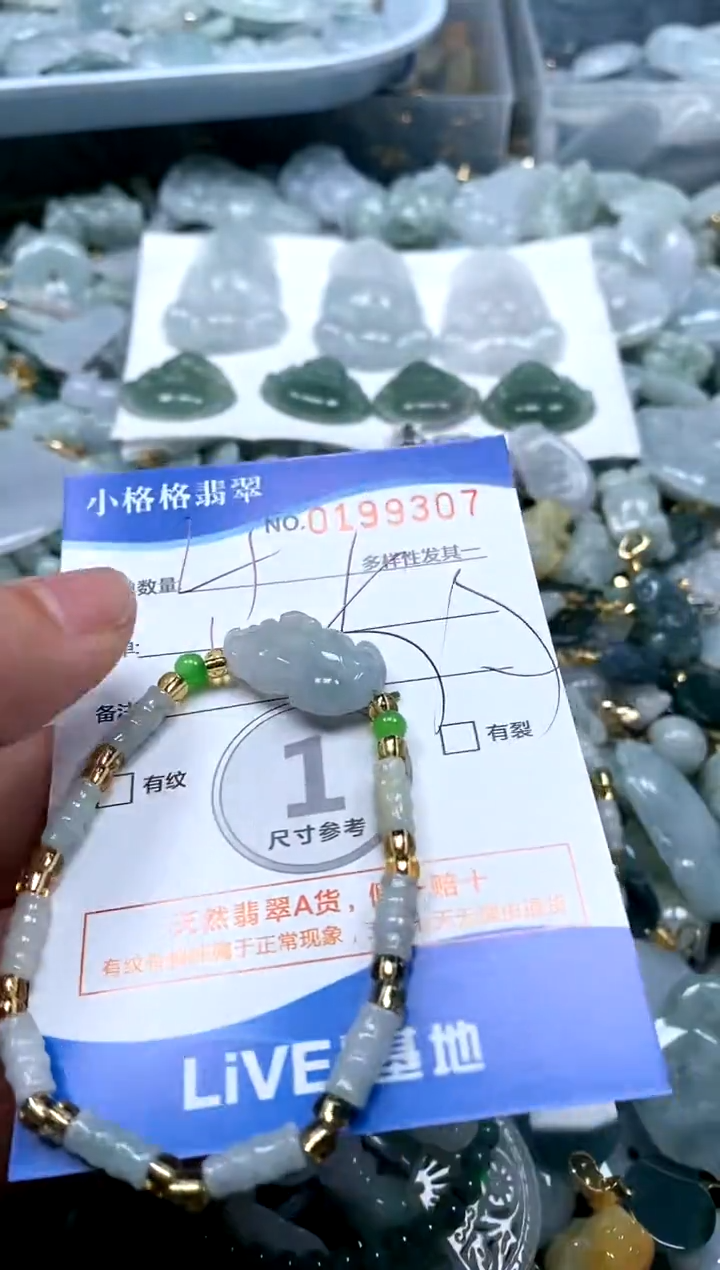 【闪购商品】翡翠颈饰未镶嵌闪购商品0199307多样性