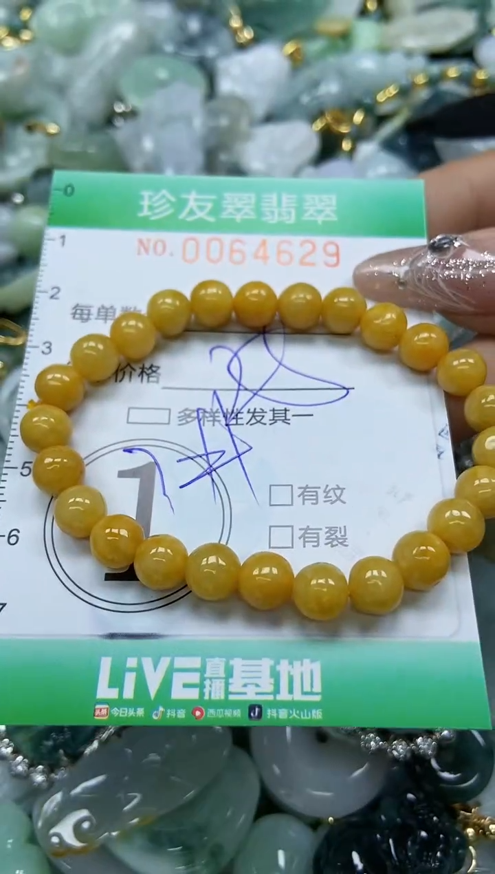 【闪购商品】翡翠颈饰未镶嵌闪购商品0064629