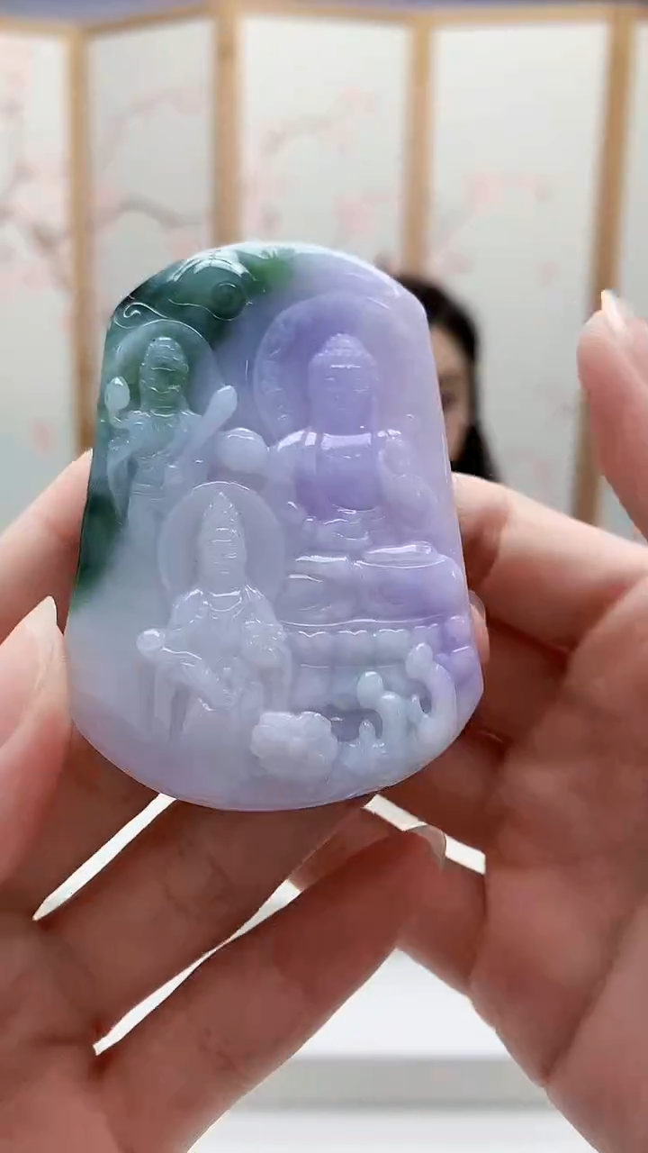 未镶嵌定制翡翠5160ry-毛货挂件56